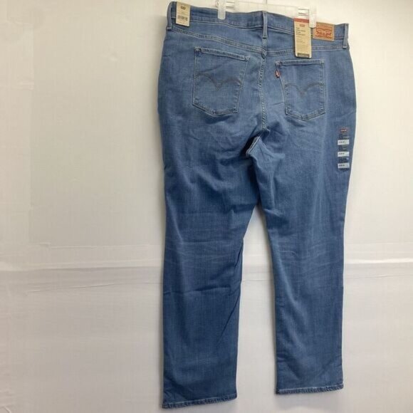 Levi Strauss & Co. Womens 724 High Rise Slim Straight Leg Jeans Plus Size 22W - Picture 5 of 15